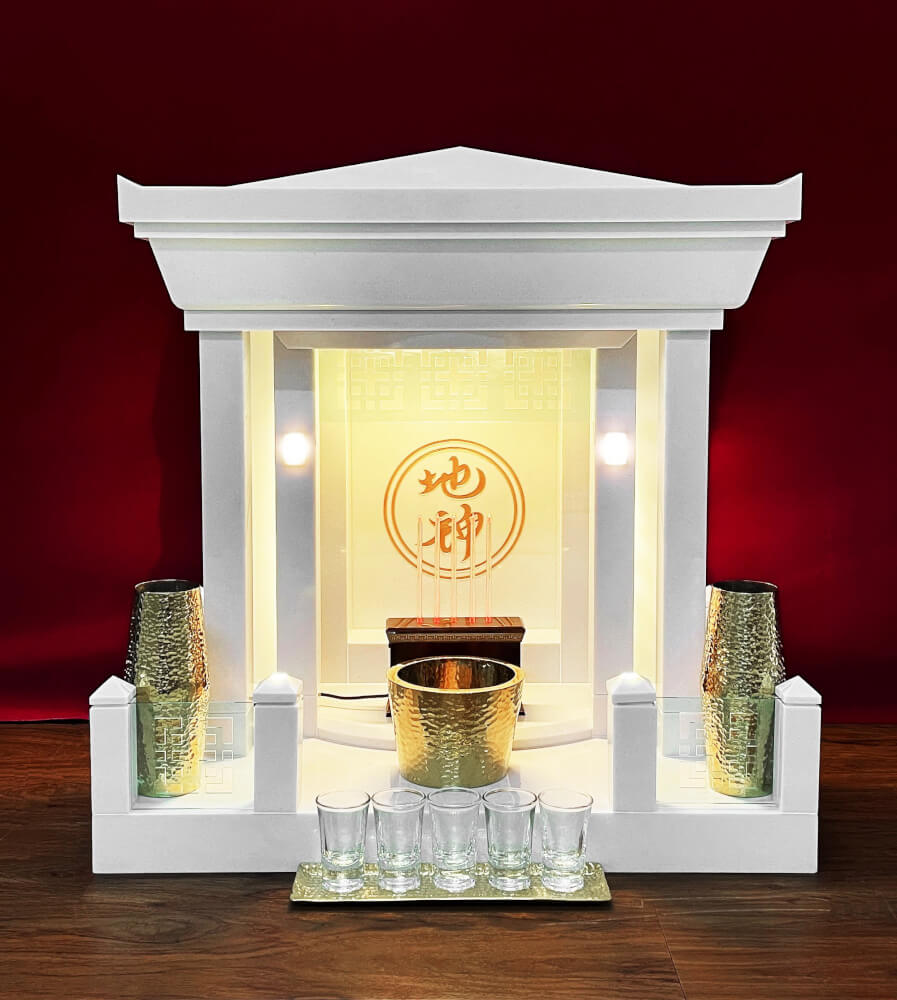 ตี่จู้หินอ่อน Aviva Spirit Modern Luxury ขนาด 24 นิ้ว สีขาว